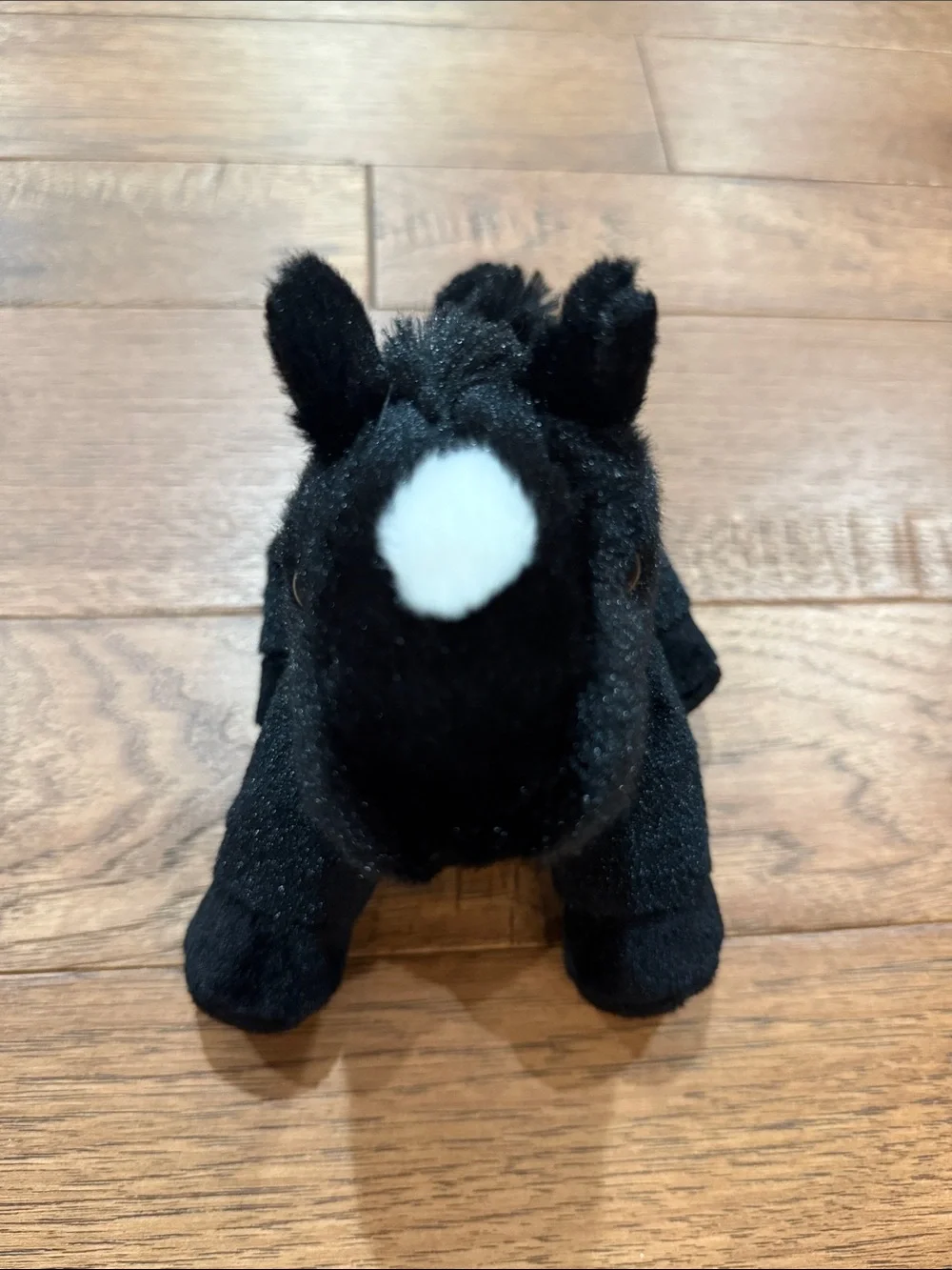Aurora World Beau Horse - Soft Plush - Black and White Horse